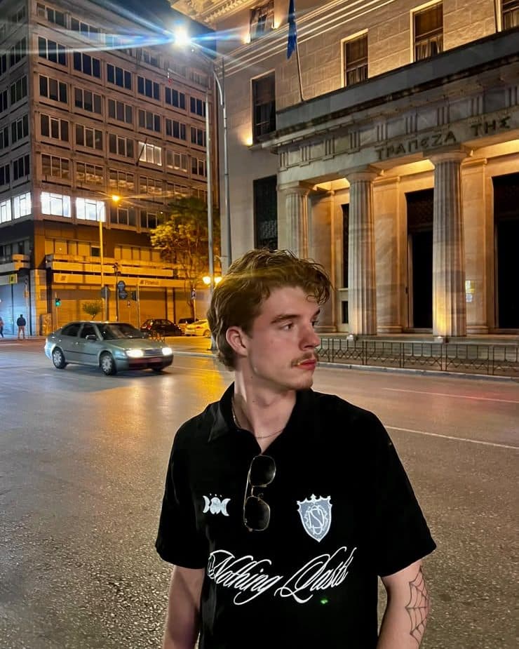 Tim op straat in Thessaloniki